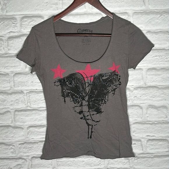 Converse short sleeve shirt sz XS - Picture 1 of 2
